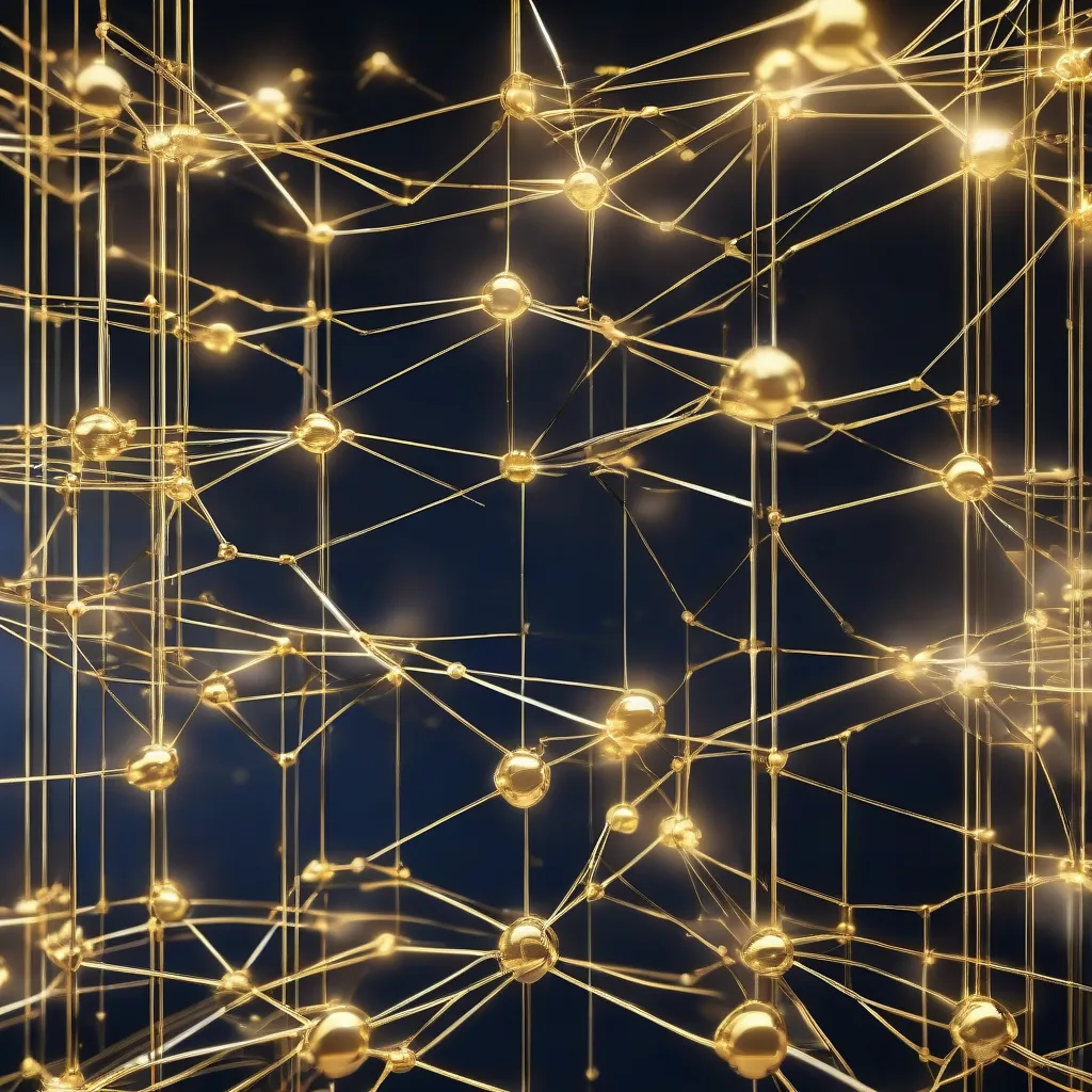 Conceptual visualization of AI agent orchestration in enterprise finance