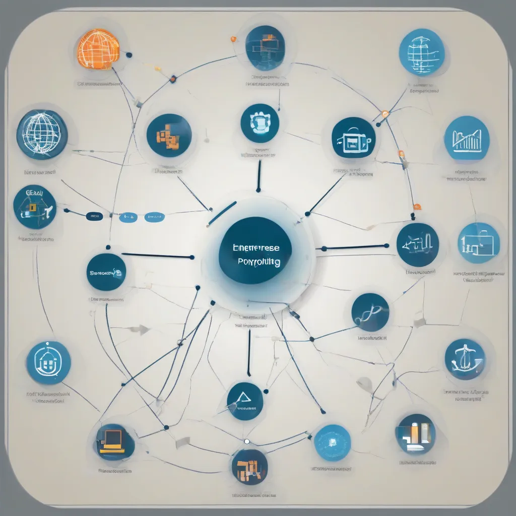 Neural network visualization highlighting core intellectual property strengths