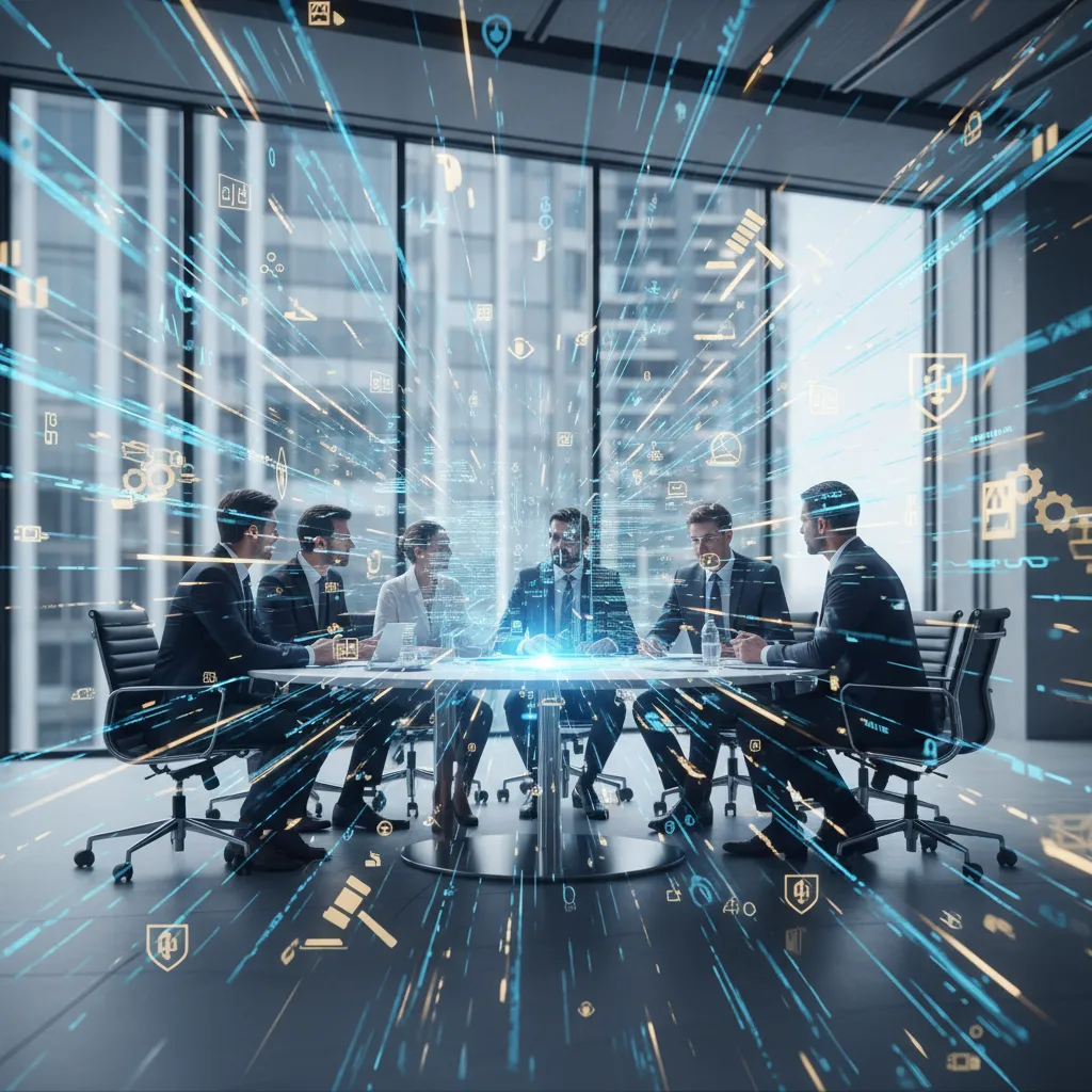 AI systems analyzing regulatory data for strategic compliance