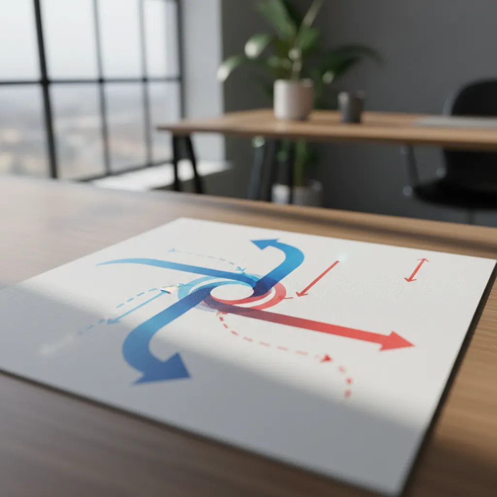 A visual representation of cash flow with arrows indicating revenue coming in and repayments going out, illustrating the mechanics of revenue-based financing.