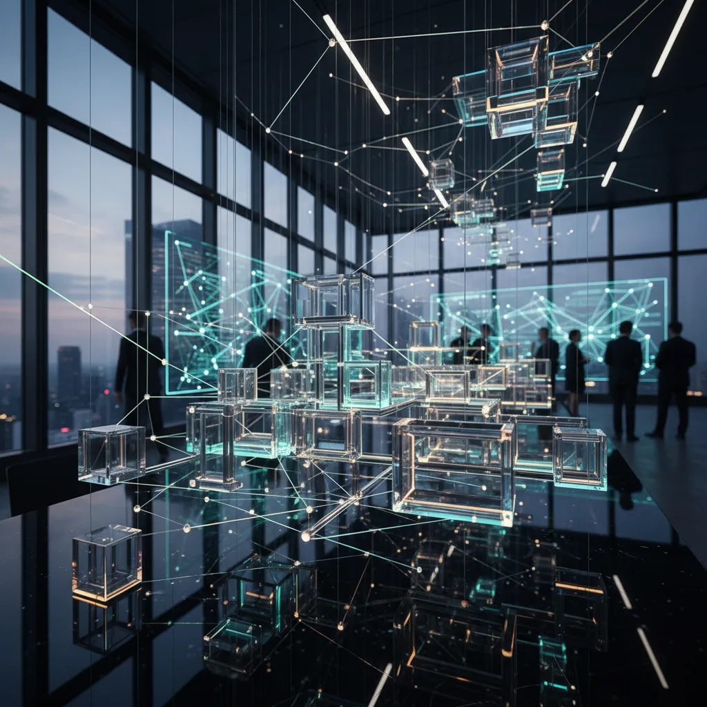 Abstract representation of structured credit investments and financial data