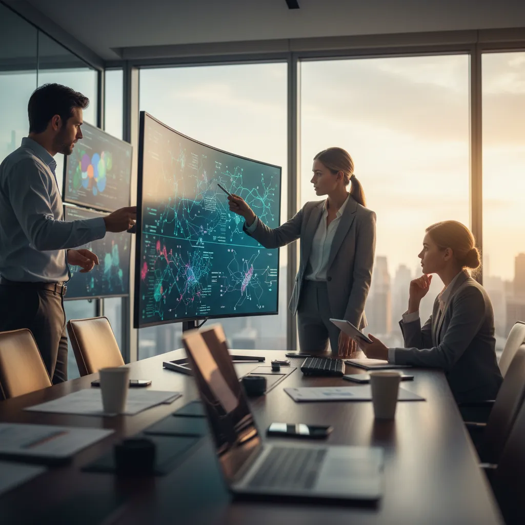 Financial professionals analyzing structured credit market data and risks