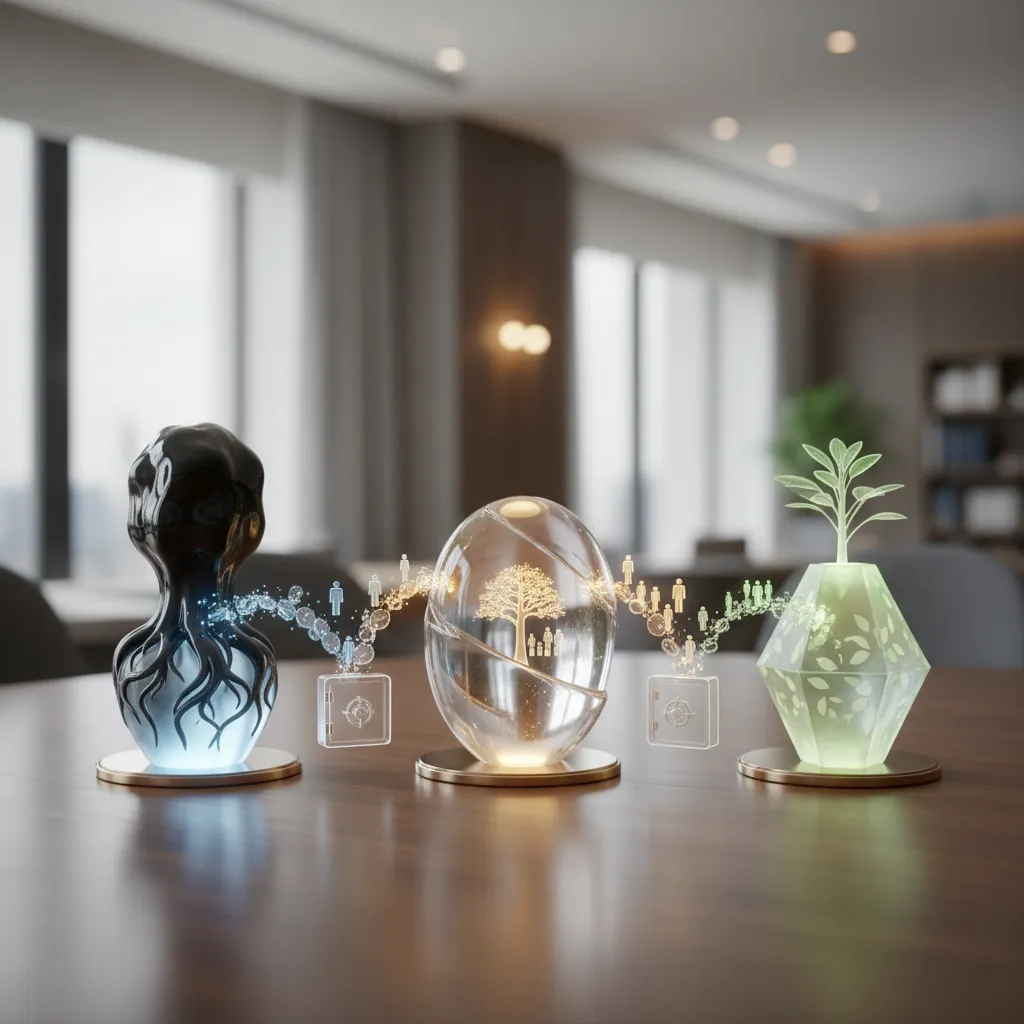 Infographic detailing various trust types and their benefits for tax efficiency and wealth transfer.